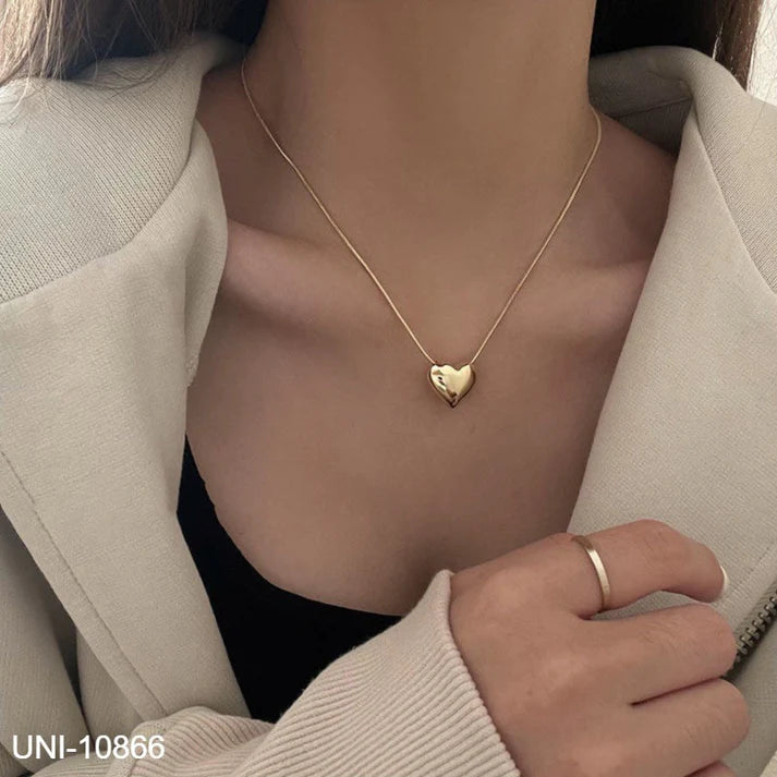 Gold Heart - Necklace