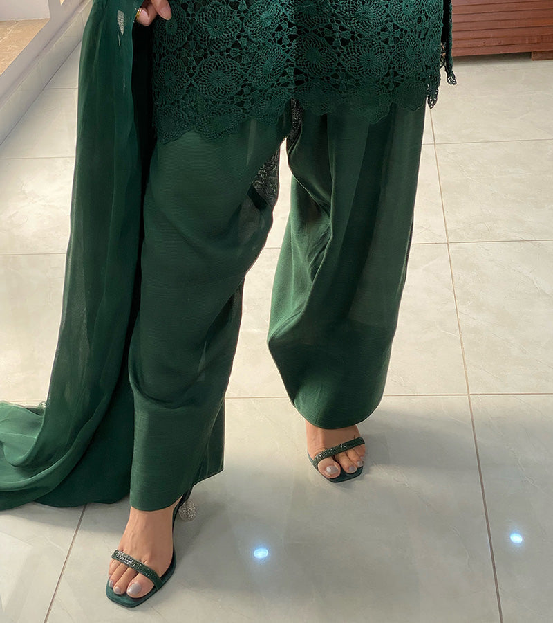 3 Piece Net Dress