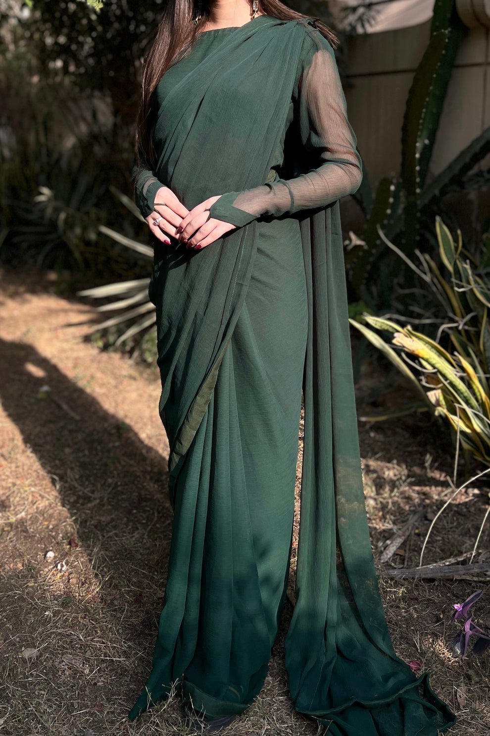 CHIFFON SAREE
