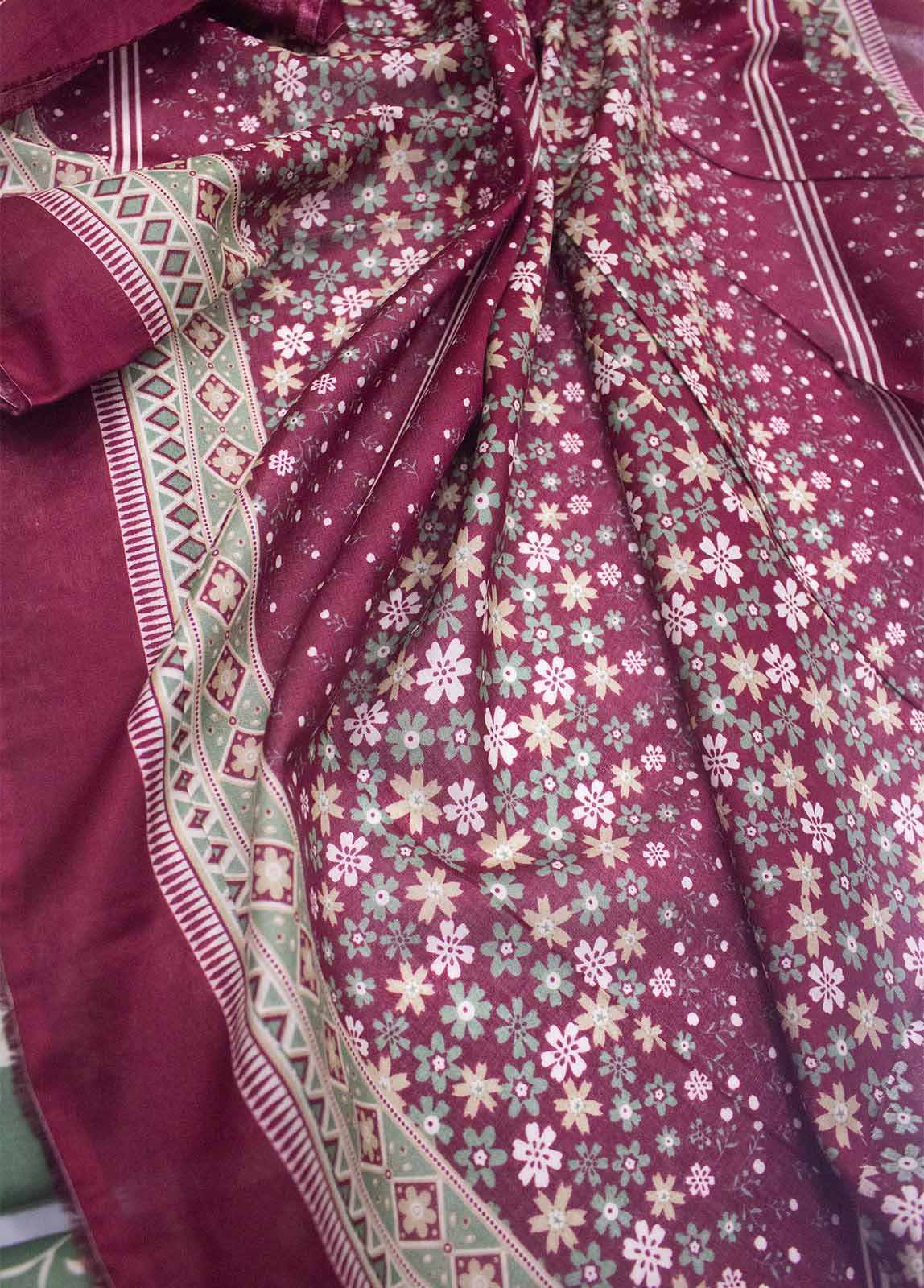 3 Piece Lawn Printed UnStitched