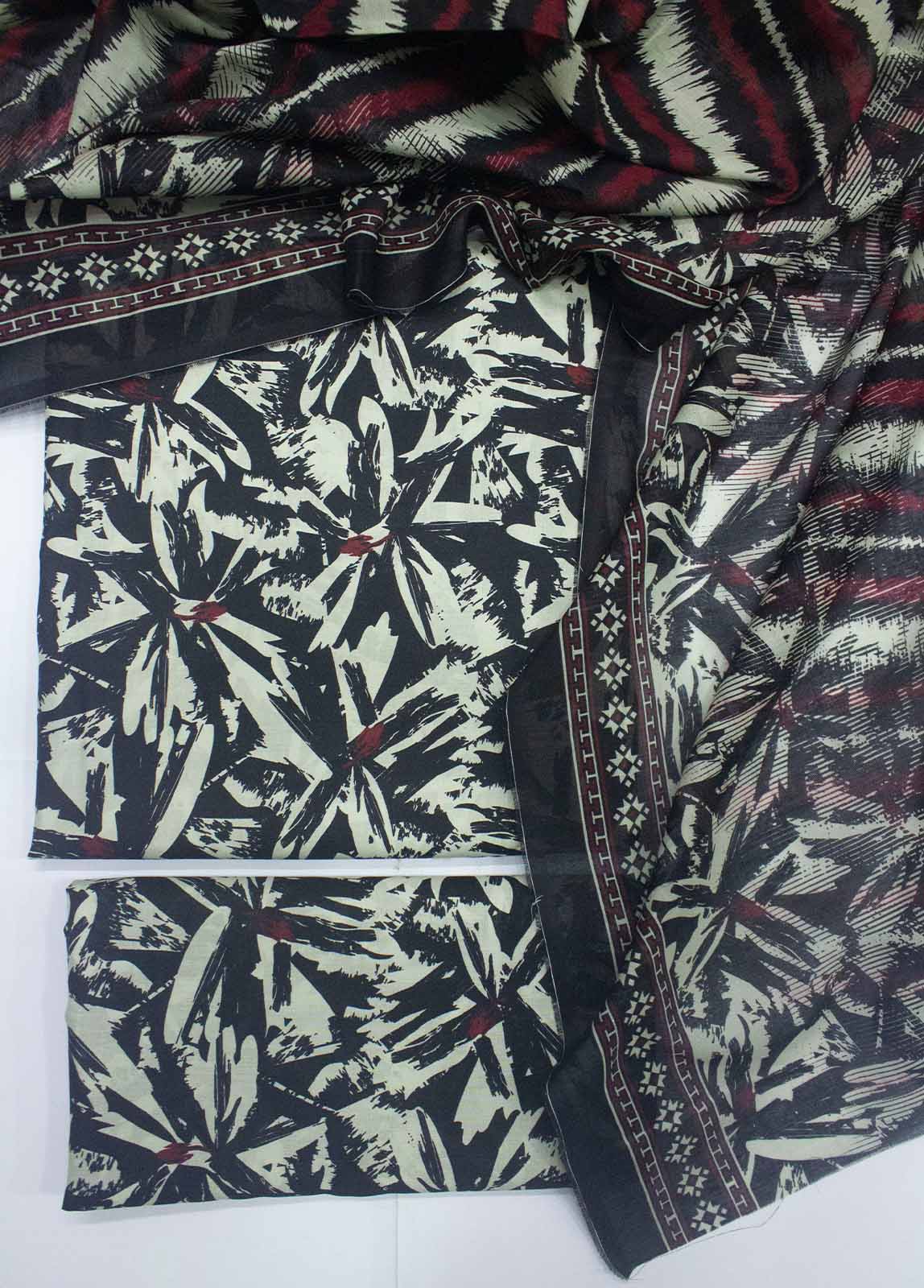 3 Piece Lawn Printed UnStitched