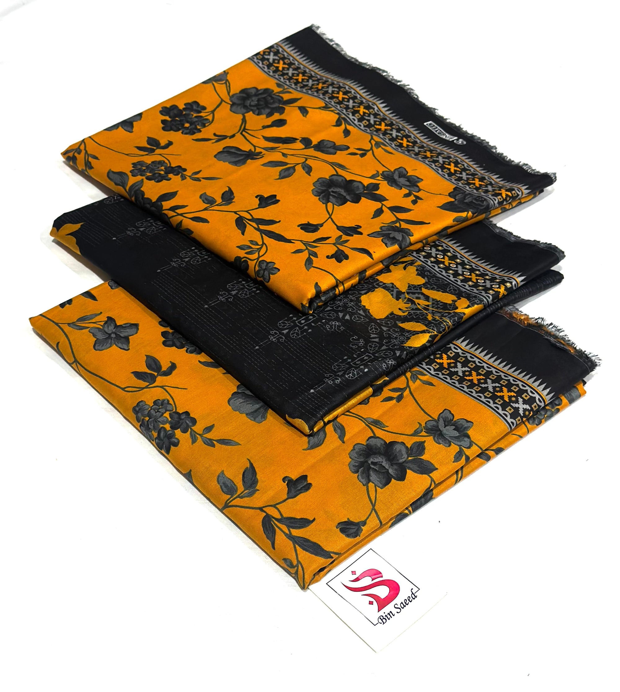 Bin Saeed 💯 Original *Printed 3pc Collection*