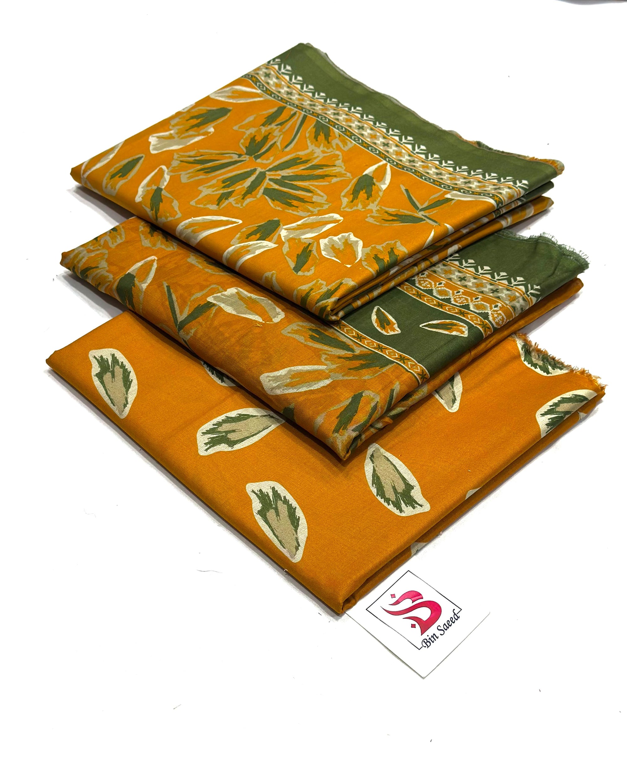 Bin Saeed 💯 Original *Printed 3pc Collection*