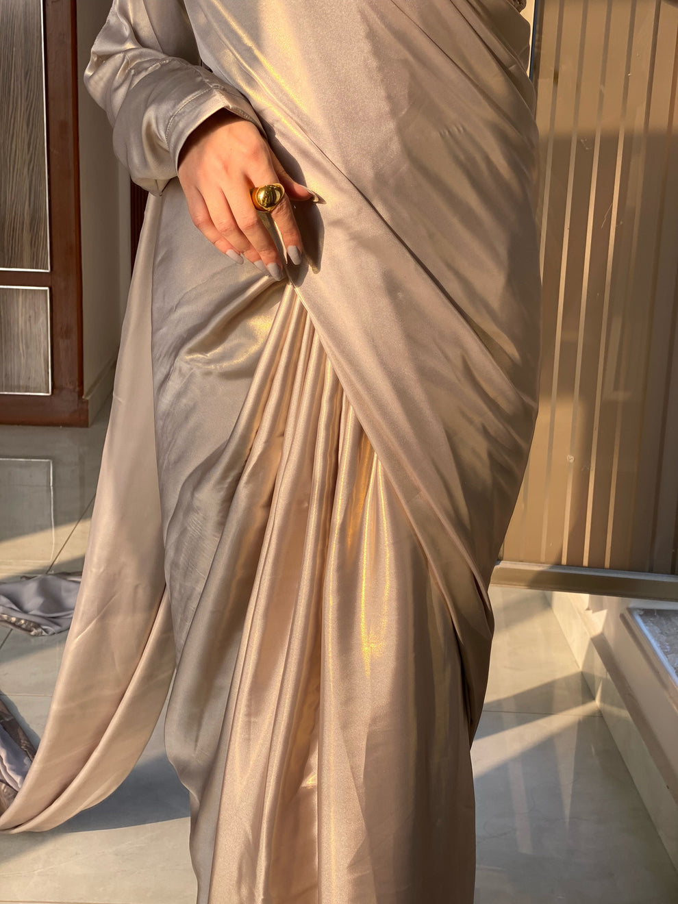 Shimmer Saree
