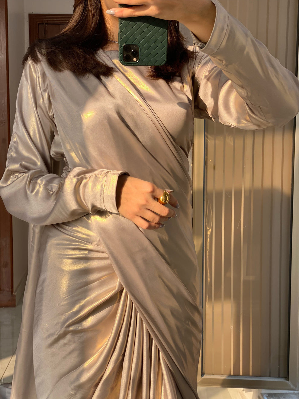 Shimmer Saree