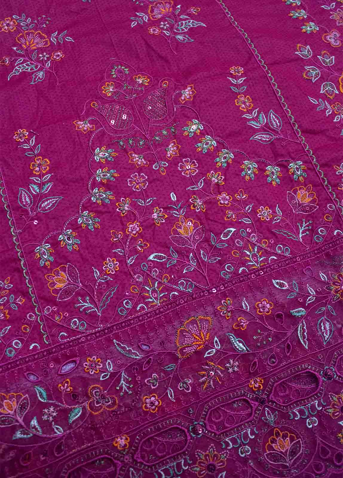 Lawn Embroidered UnStitched Suit