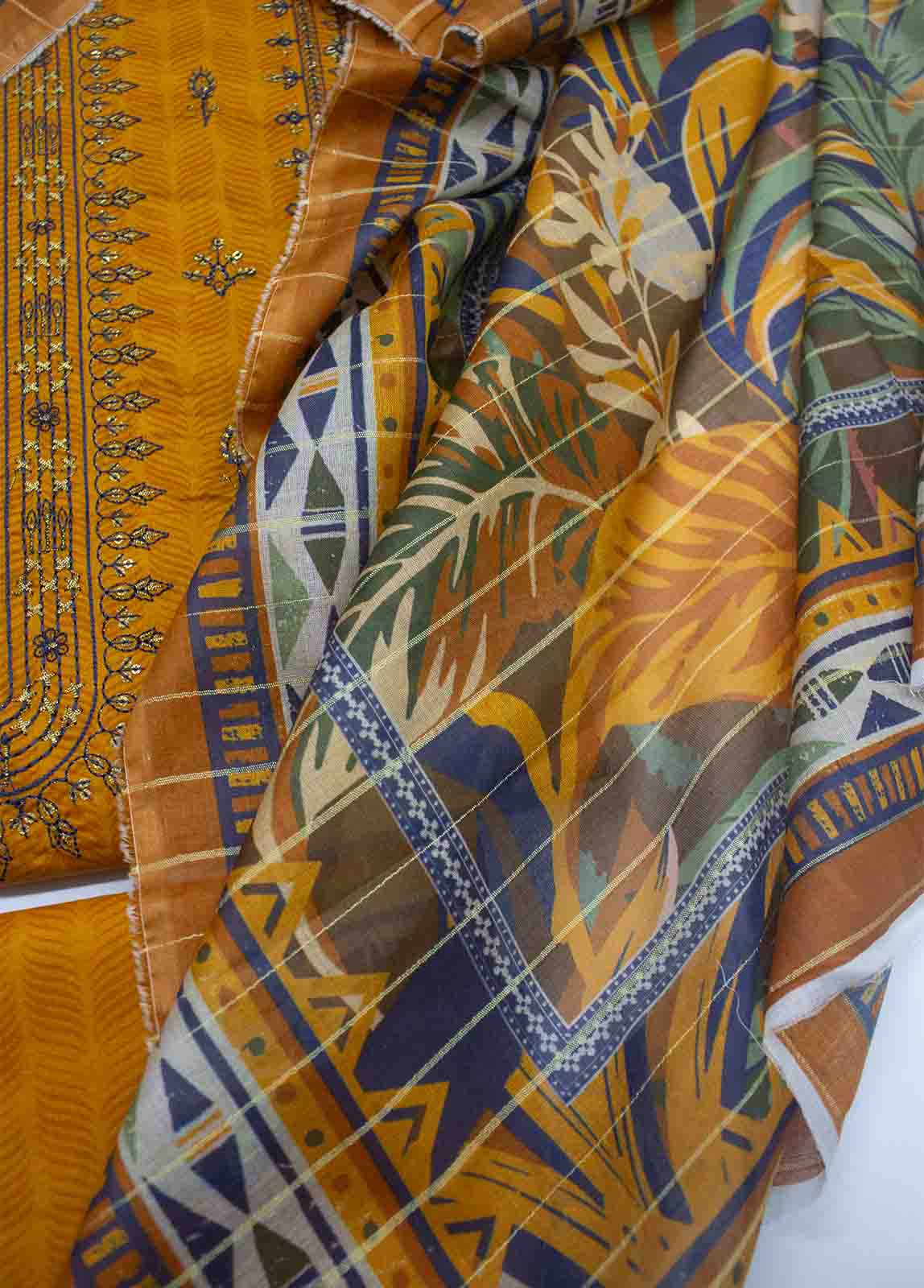 Lawn Embroidered UnStitched Suit