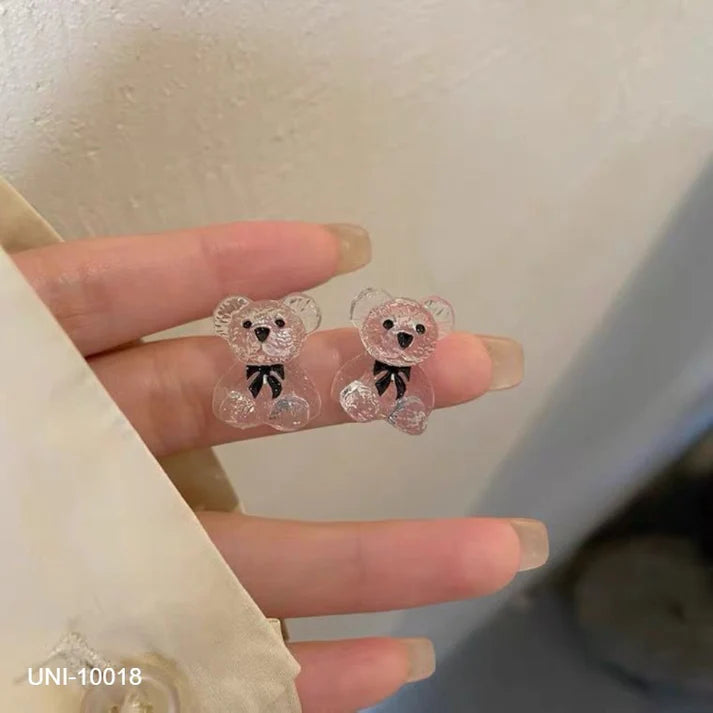 Crystal Bear - Earring