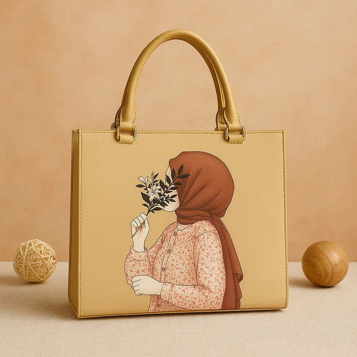 Hijab Girl Tote Bag