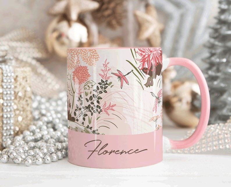 Marble Mug Customized Name