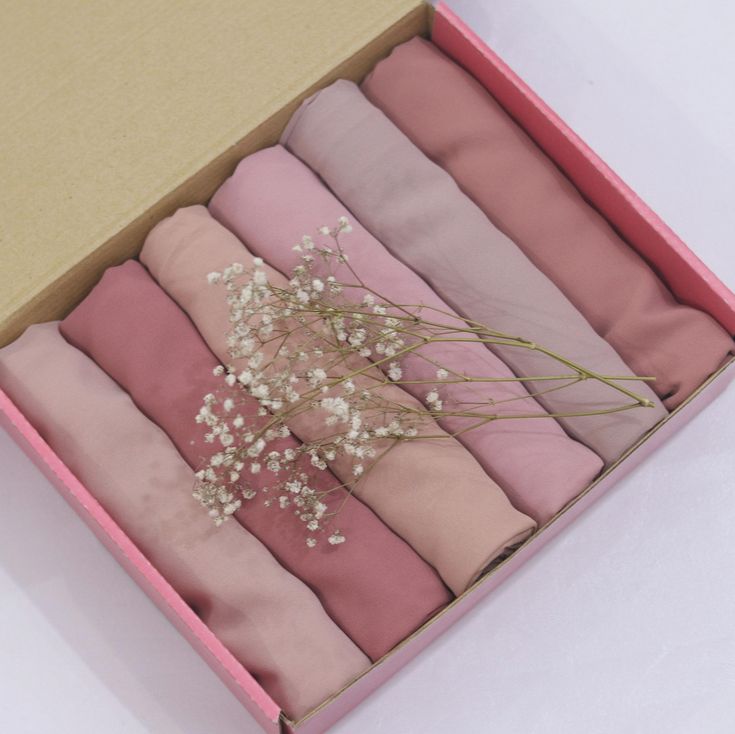 6 Chiffon Hejab Box