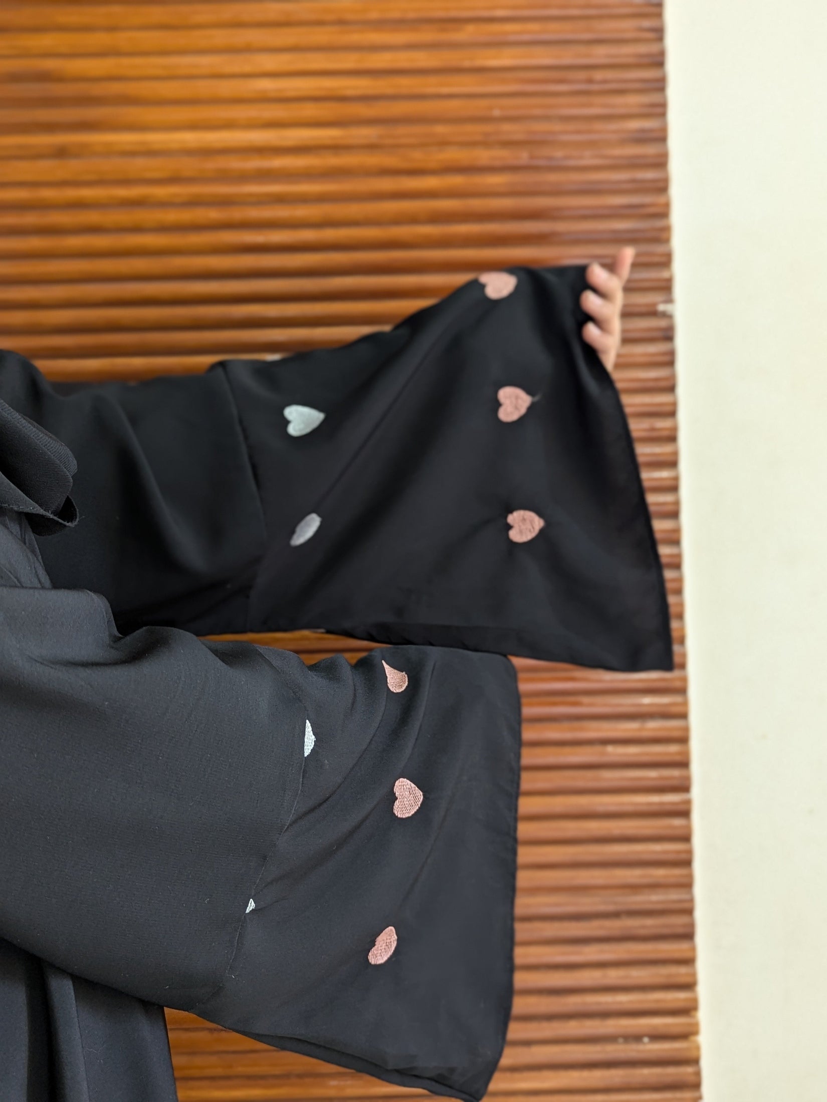 Heart Sleeves Abaya