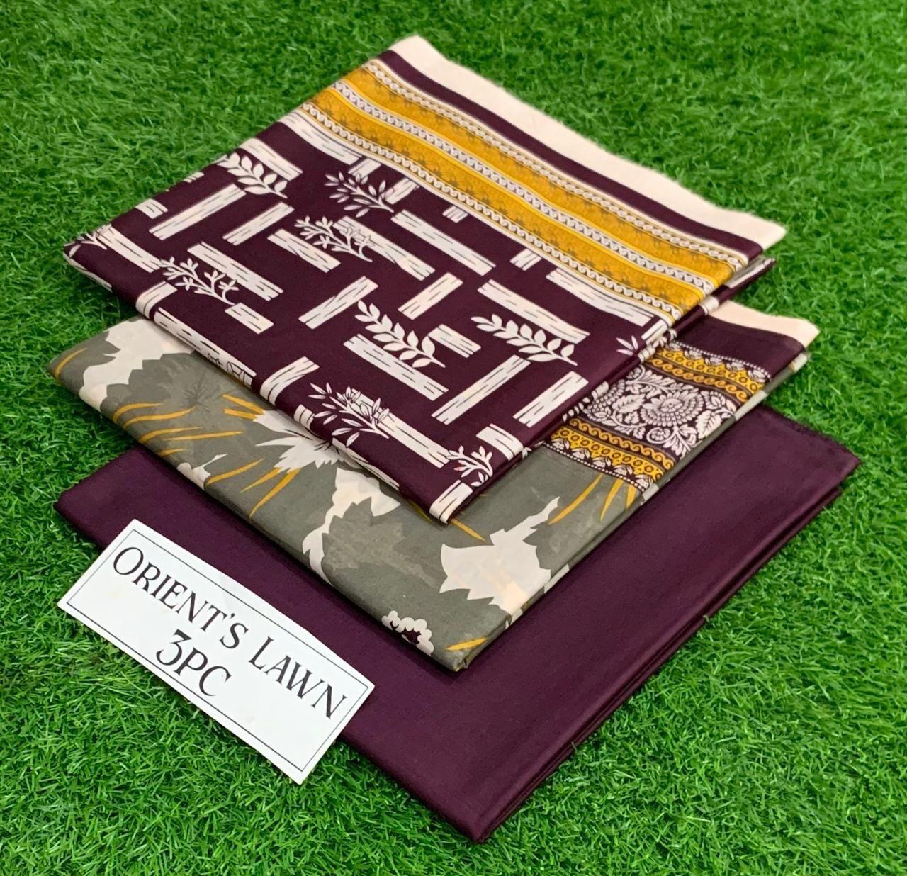 Orient 3 piece Lawn