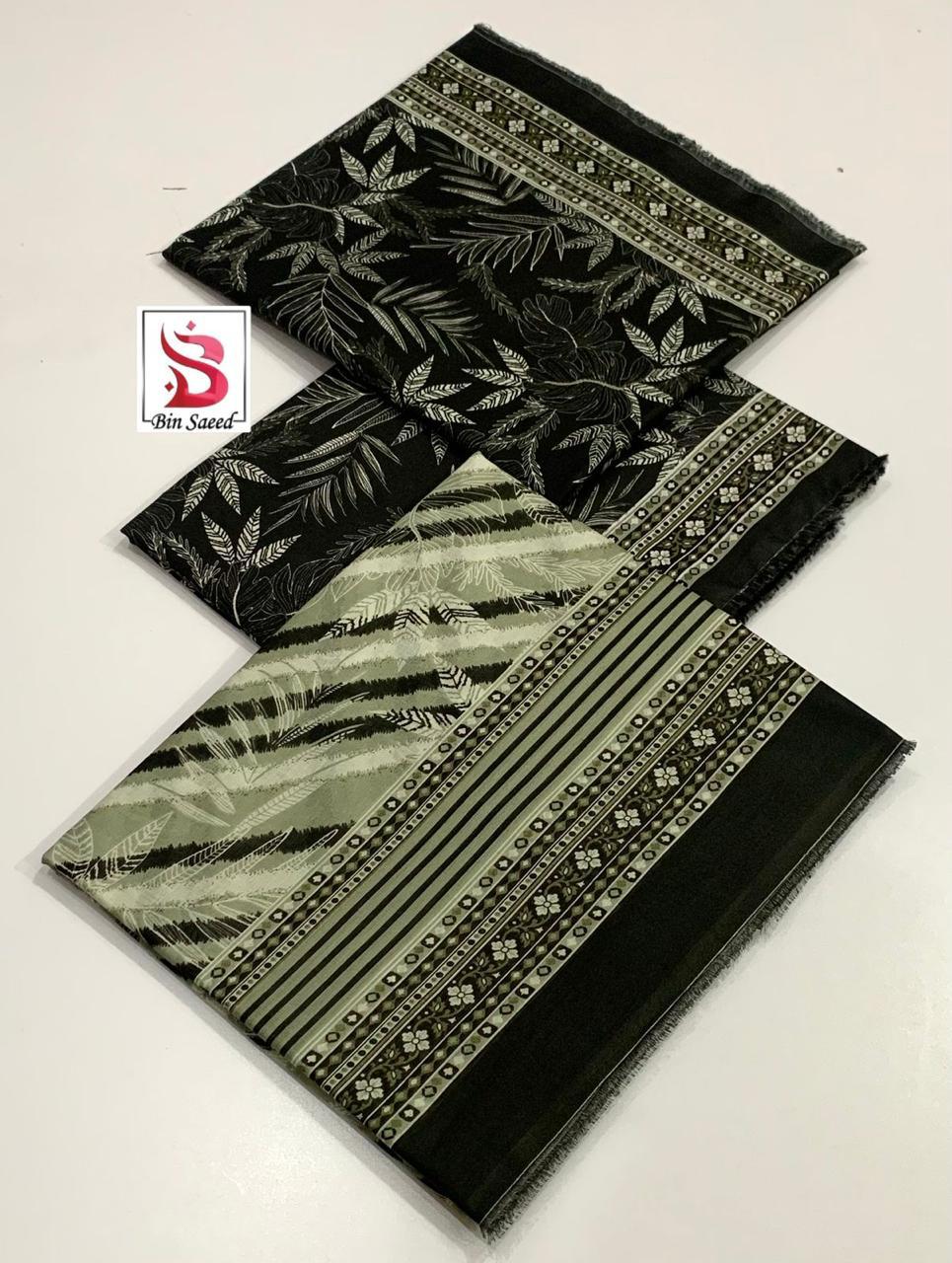 Bin Saeed 3 Piece Lawn