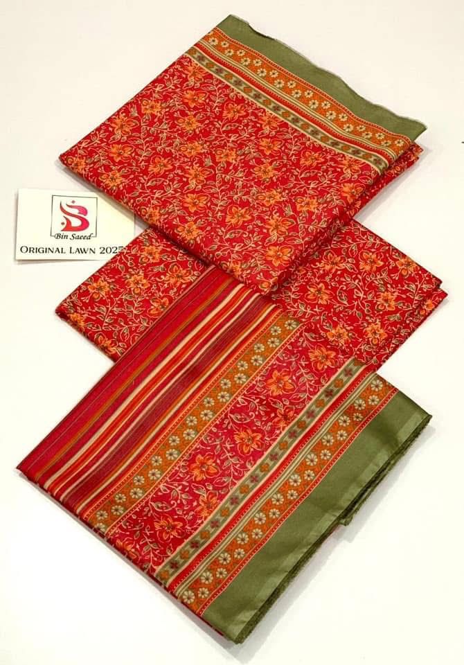 Bin Saeed 3 Piece Lawn