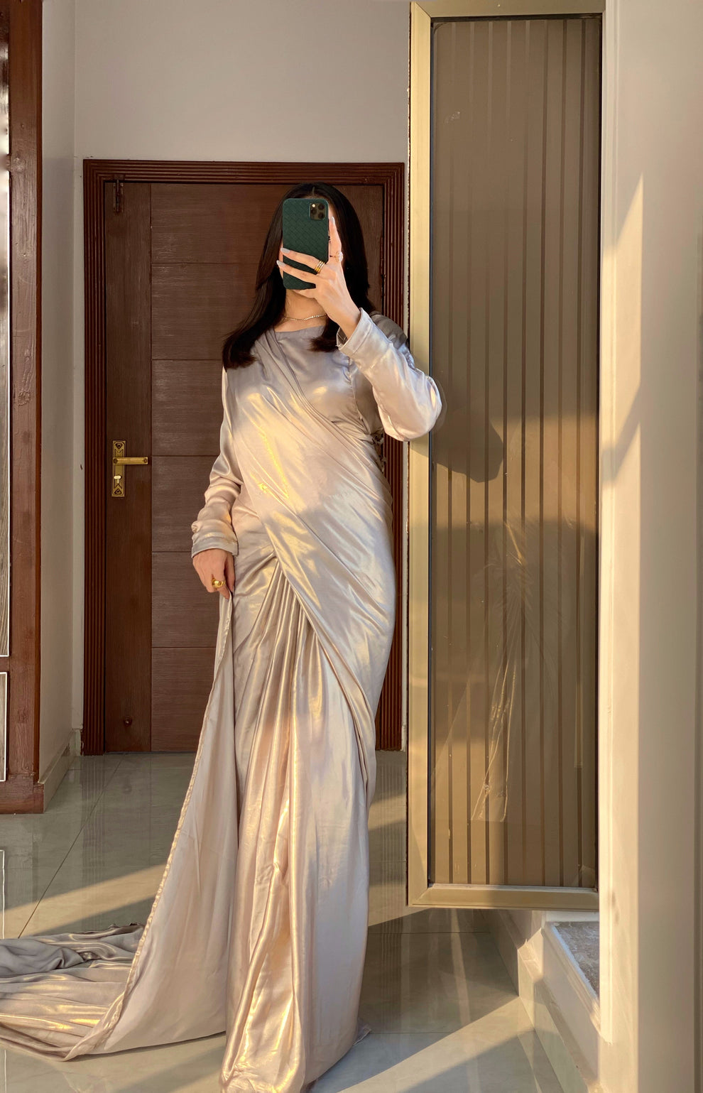 Shimmer Saree