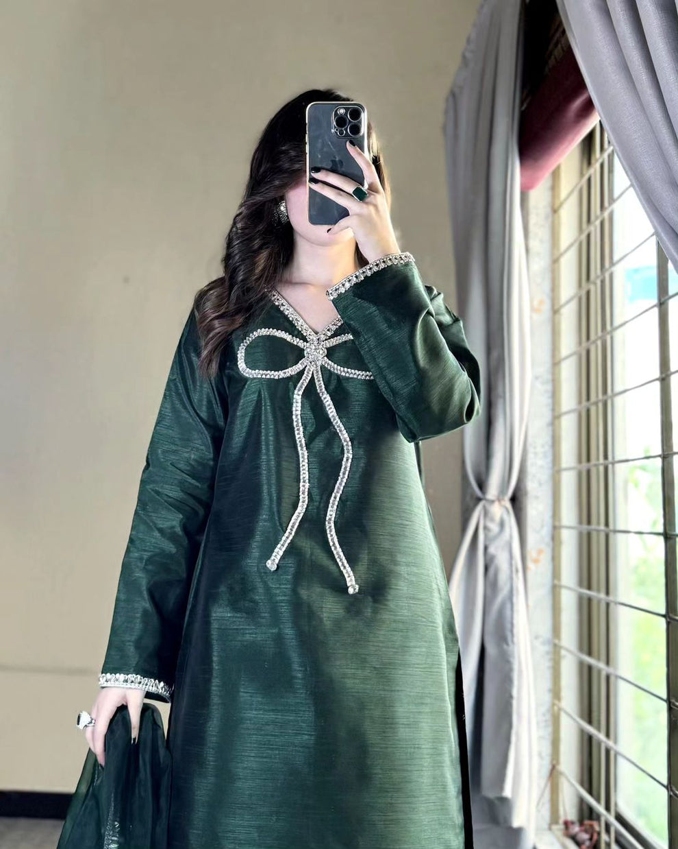 Green 3 piece