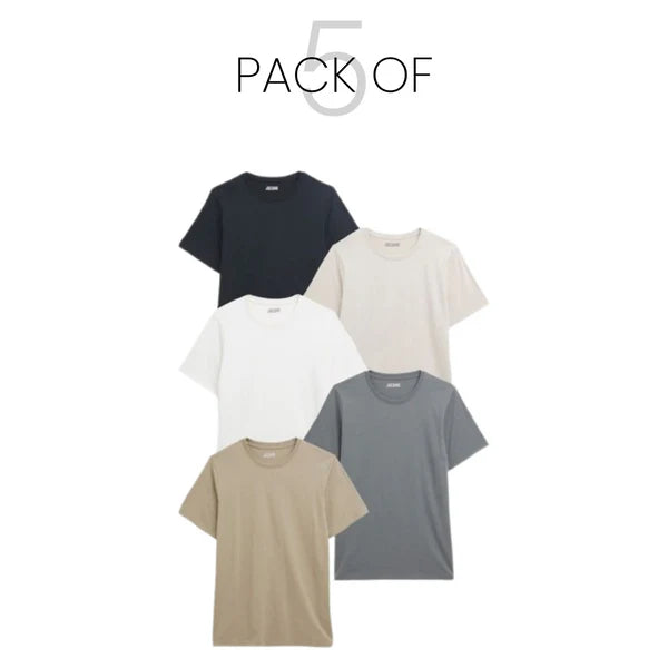 Pack of 5 T-shirts