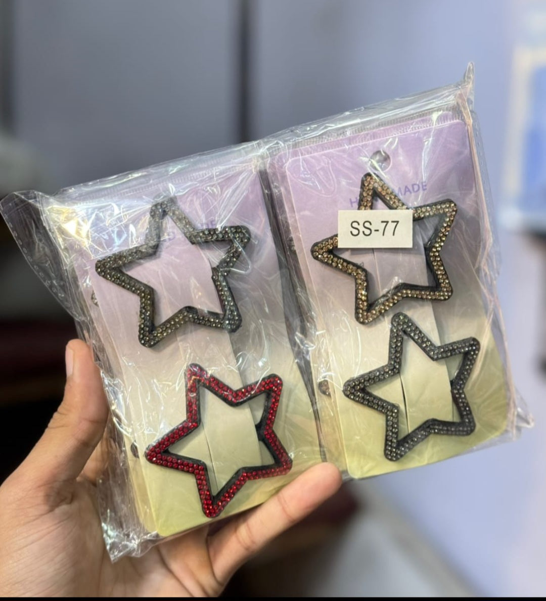 Pack of 2 Star Hair Pins